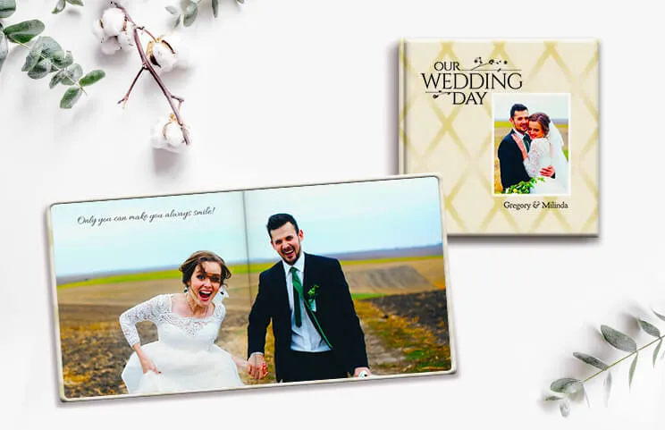 8x8 wedding photobook