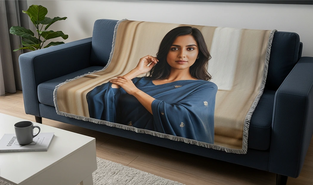 Mink Touch Photo Blanket by Printerpix|Personalised photo blanket: Mum and baby snuggle on a brown sofa.  A unique, cherished keepsake.|Personalised fleece, cosy fleece, sherpa & woven layers.  Luxury blanket with unique fringed edges.|Layers of fleece, cosy fleece, sherpa & woven fabric.  Cosy, personalised comfort.|Soft fleece, cosy fleece, sherpa & woven fabrics stacked.  Personalised comfort, your perfect texture awaits.|Personalised photo blanket: cherish memories, UK handmade. Fast shipping & free returns.|Cosy personalised photo blanket.  Multiple sizes available. Features family photos in a festive design.|Personalised fleece blanket: premium fabric, high-definition print, fully customisable.  Perfect gift!|Personalised mink & sherpa blankets: kids' faces printed on super-soft fabric.  Unique gifts!||