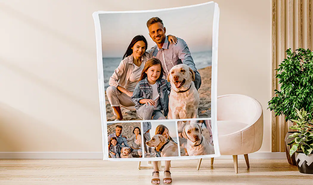 Custom Photo Blankets