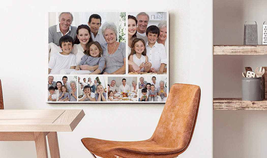 Photo Collage Canvas
