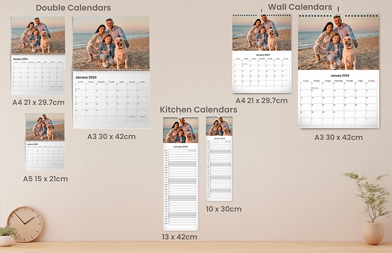 Personalized Photo Calendars