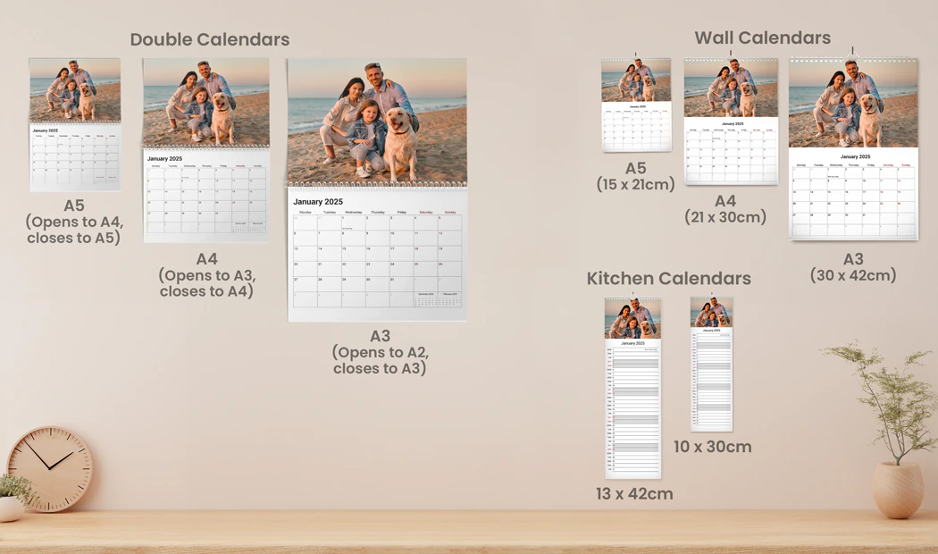 Personalized Photo Calendars