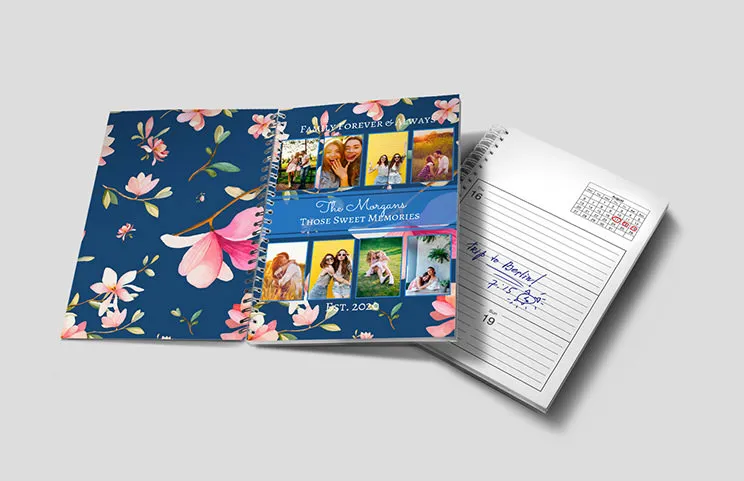 A5 Spiral Bound Photo Diary