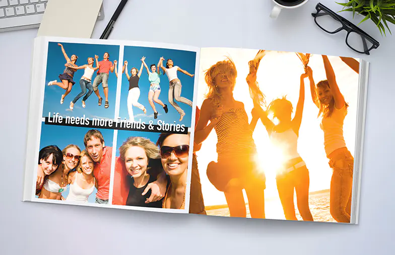 Modern Moments In White Photo Book