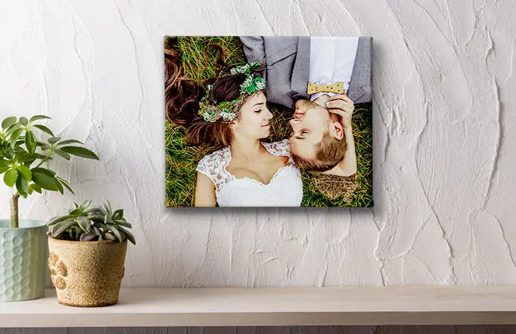 10x8 canvas wedding