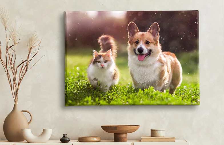Pet Photo Canvas Prints