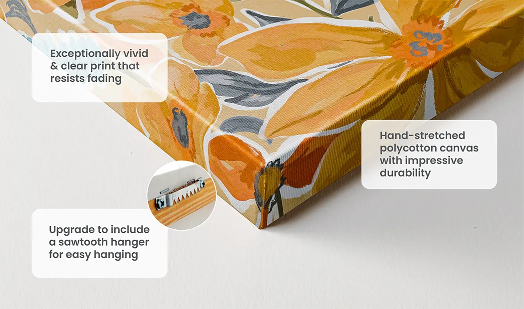 mother affectionately kissing her little son on canvas print