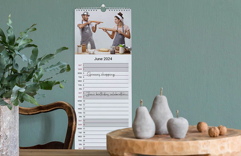 Personalized Kitchen Calendar