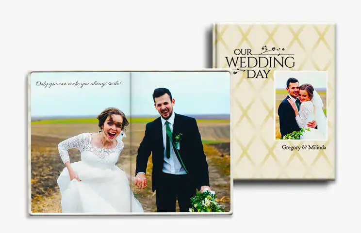 8x12 wedding photobook