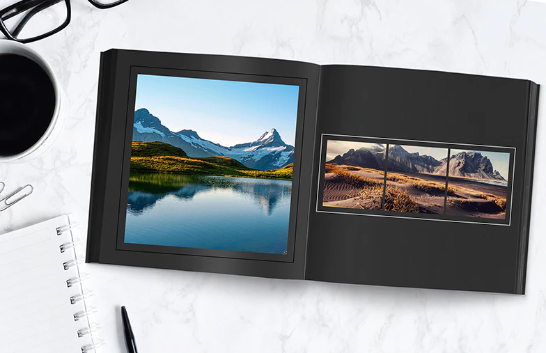 Reflect, in Black Photo Book