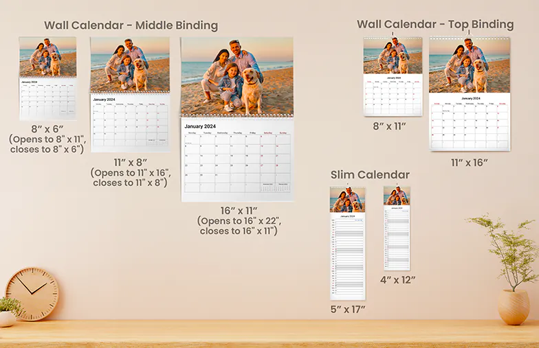 Personalized Photo Calendars