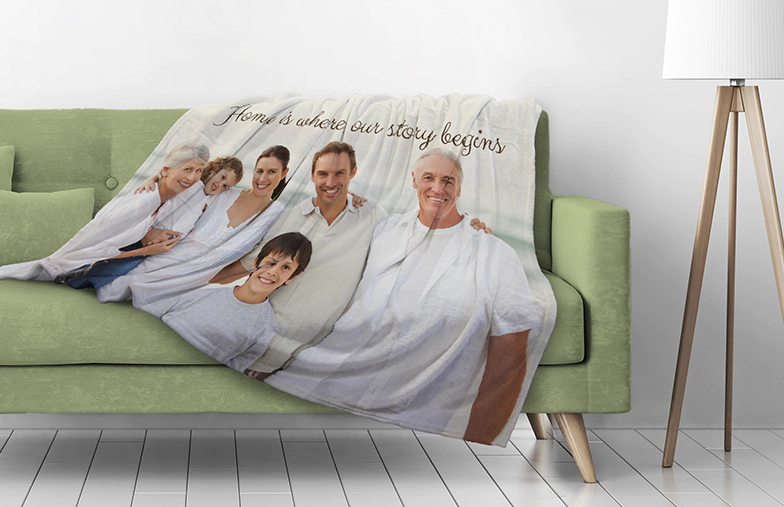 Photo Blankets - Mother's Day Gifts