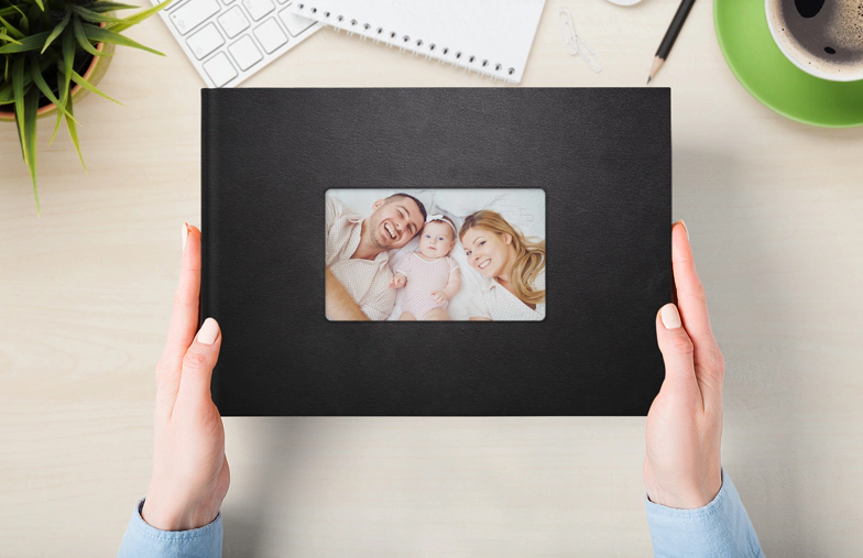 Window Cutout Photo Books