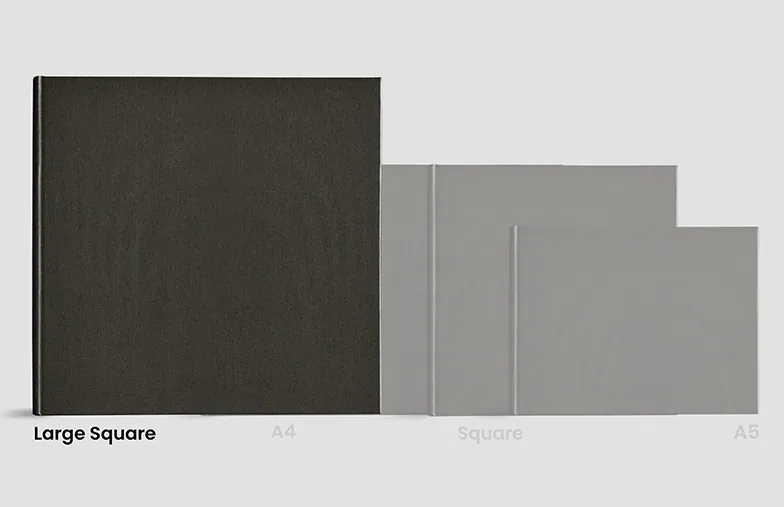 Large Fabric Photo Albums